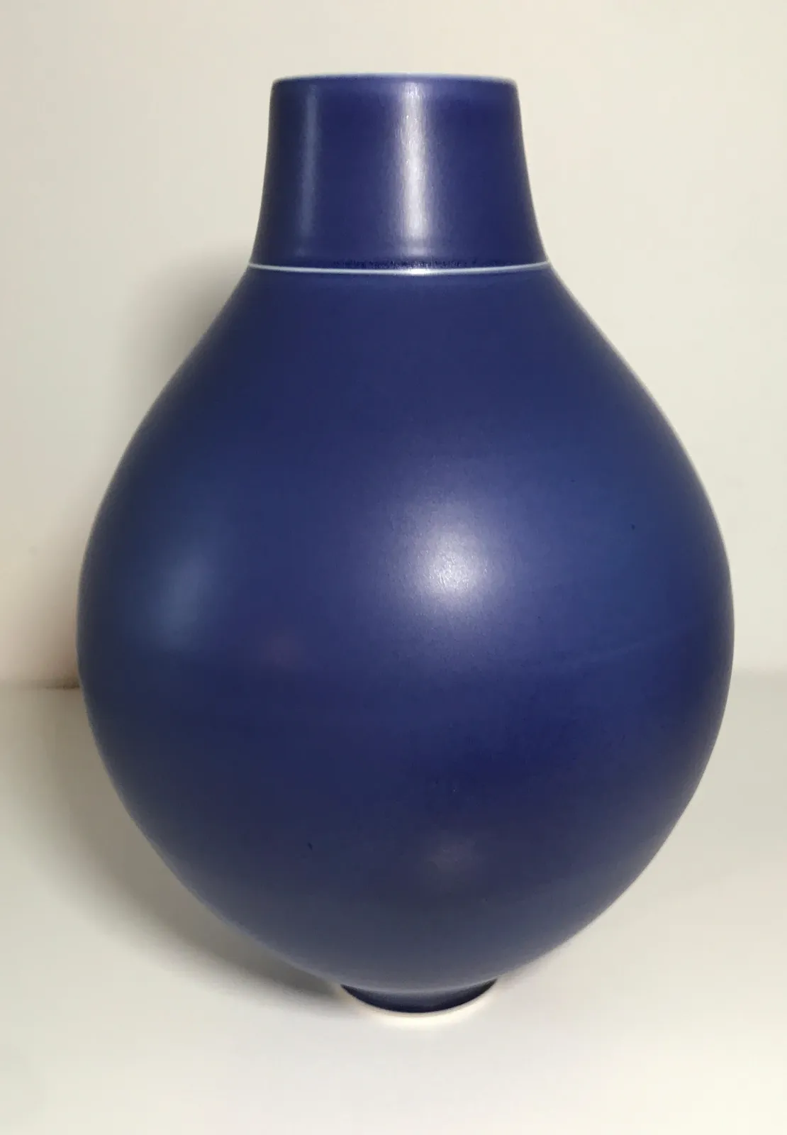 Anna Silverton, Blue Fat-Belly Jar, 2022