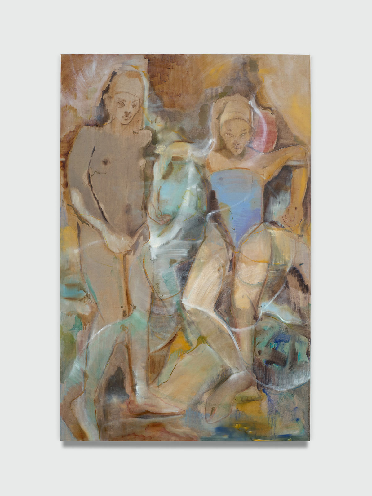 Konstantina Krikzoni, Waiting to Rehearse, 2025, 155 x 100 cm