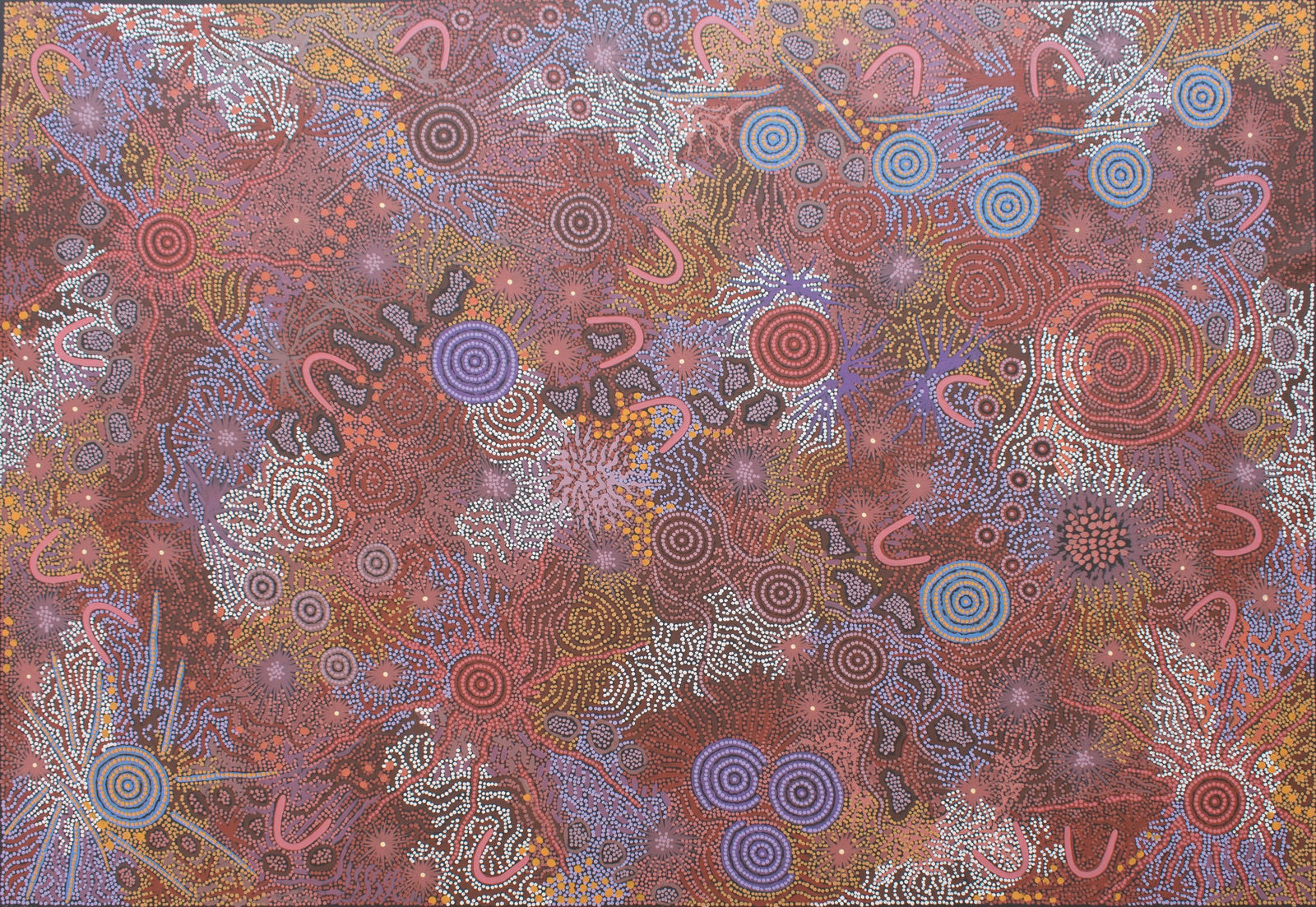 Gabriella Possum Nungurrayi, Grandmother's Country, 2023