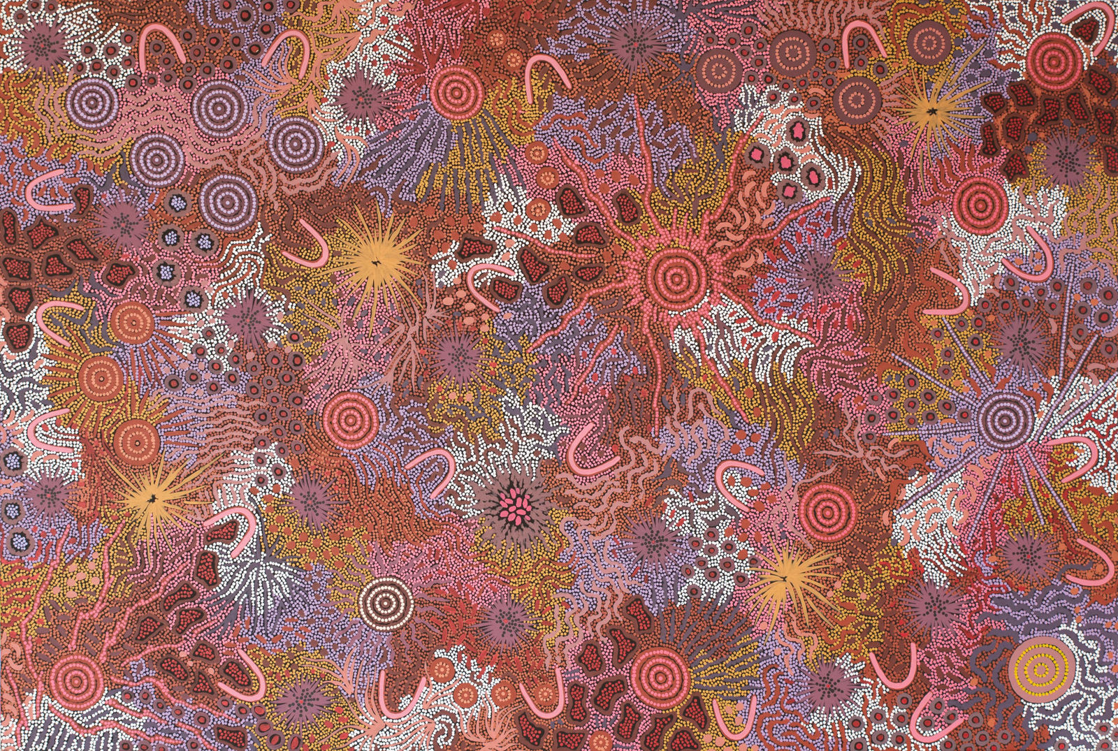 Gabriella Possum Nungurrayi, Grandmother's Country, 2022