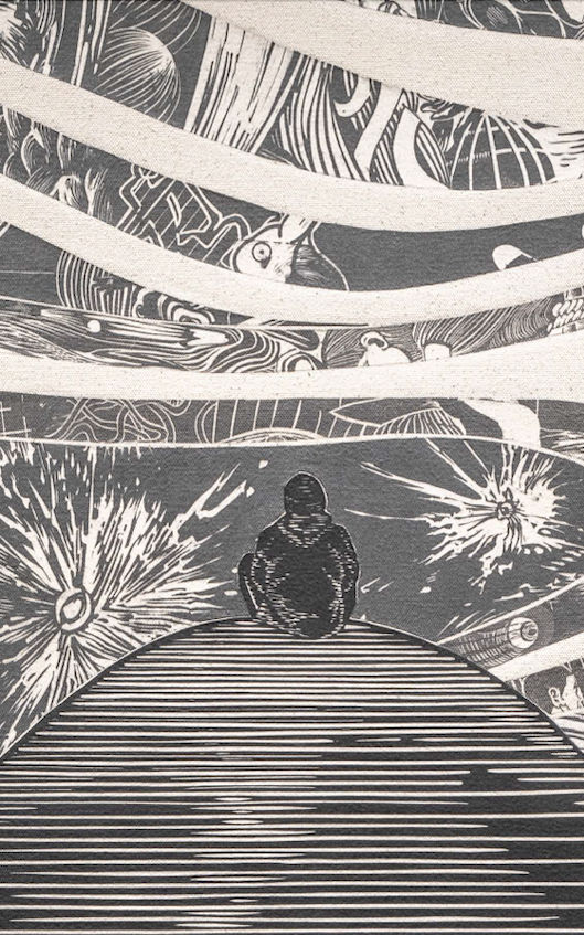 李寧 LI Ning, Sitting on the Tip of the Nose, 2025