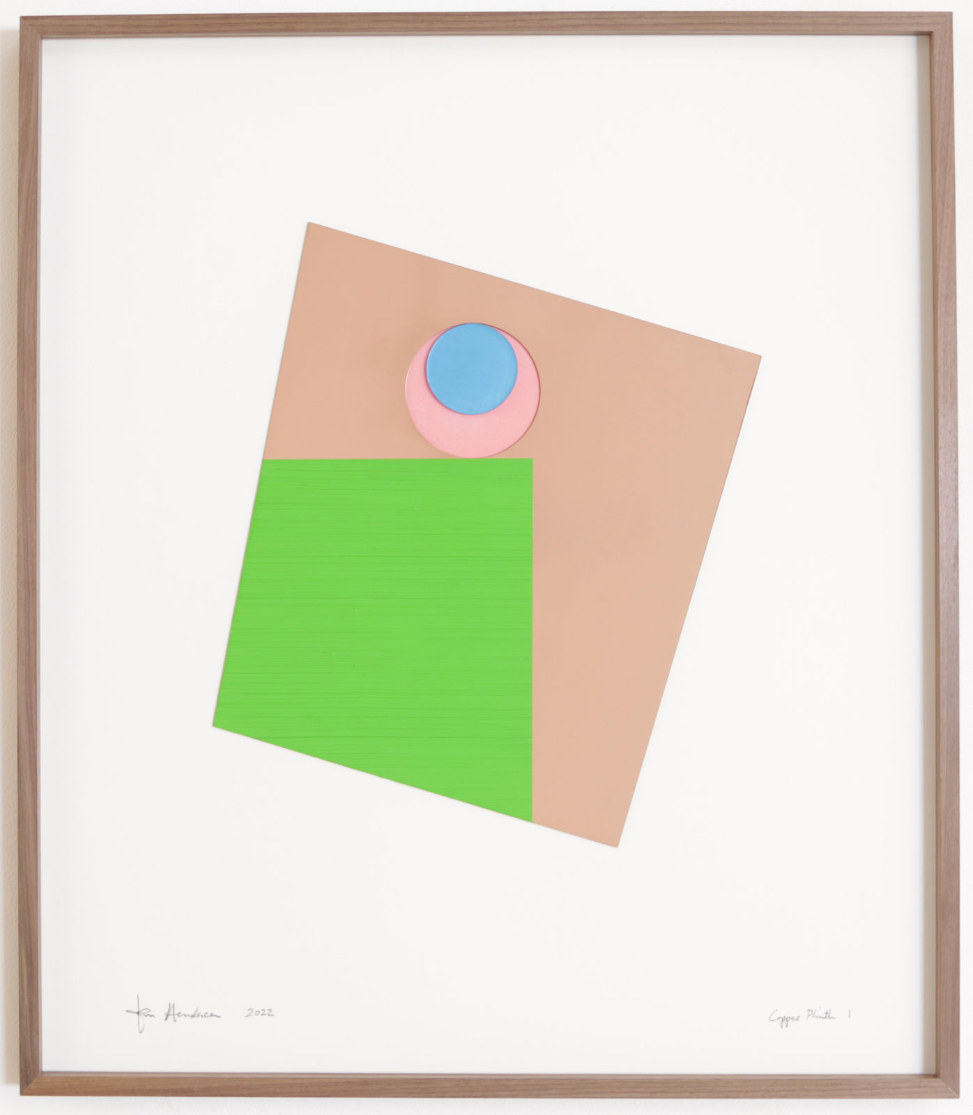 PLINTH No.15 - Green, 2022