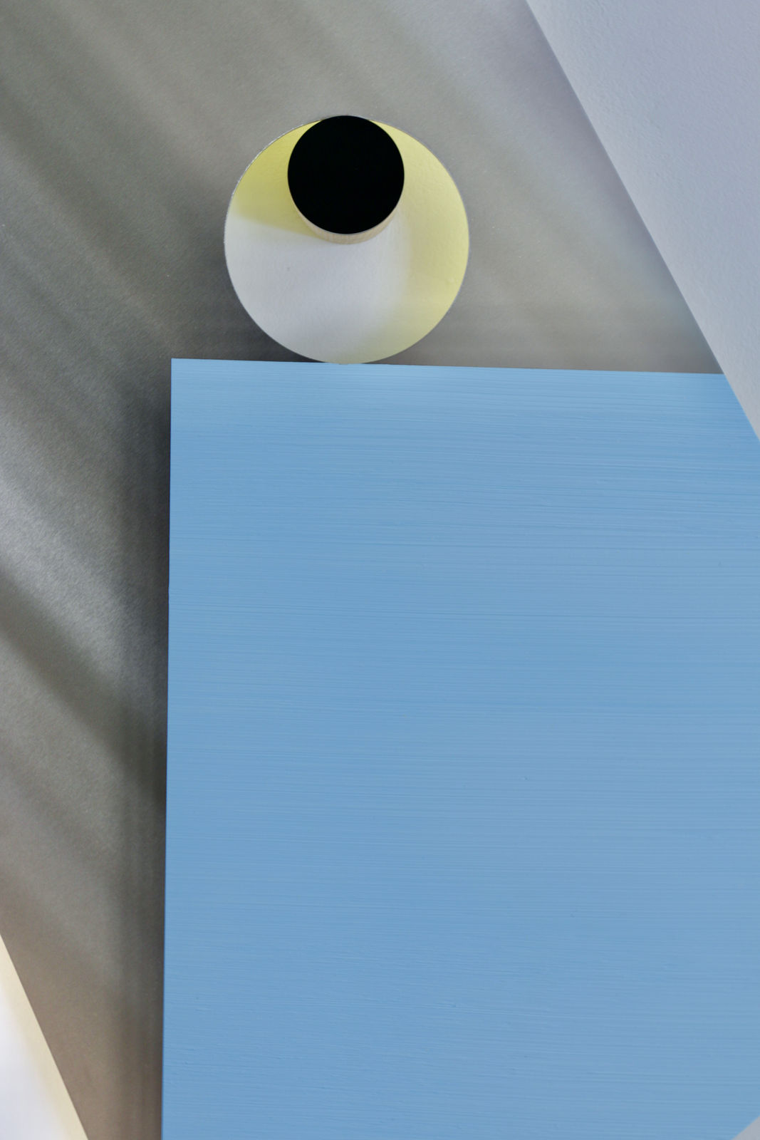 PLINTH No.12 - Black Yellow Blue, 2022