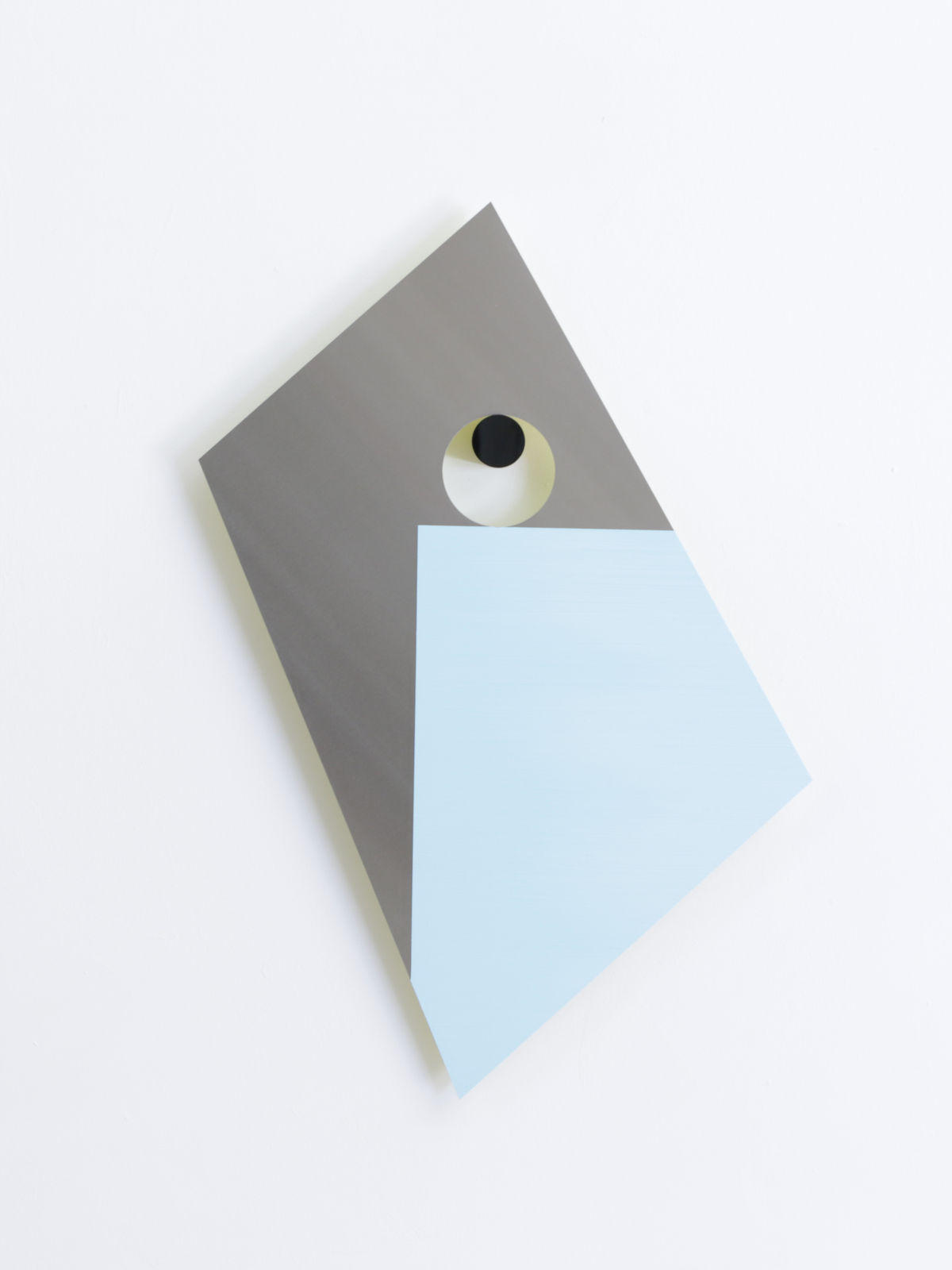 PLINTH No.12 - Black Yellow Blue, 2022