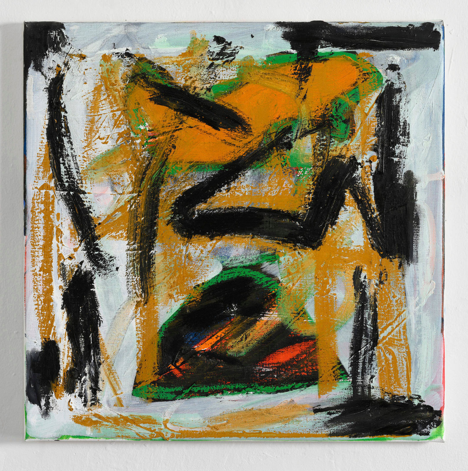 Martin Lukáč, Small cave painting of a shoe, 2023