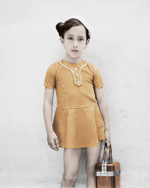 Vee Speers, Untitled #45 (Orange Dress), 2007