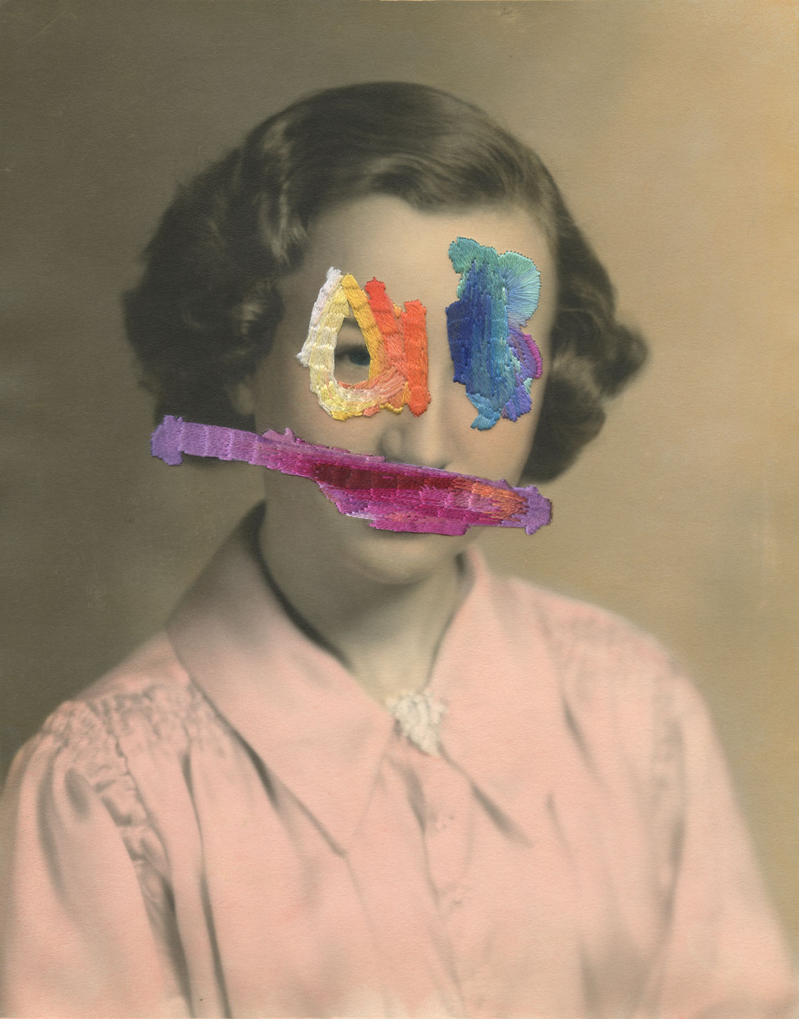 Julie Cockburn, Smudge 3, 2021