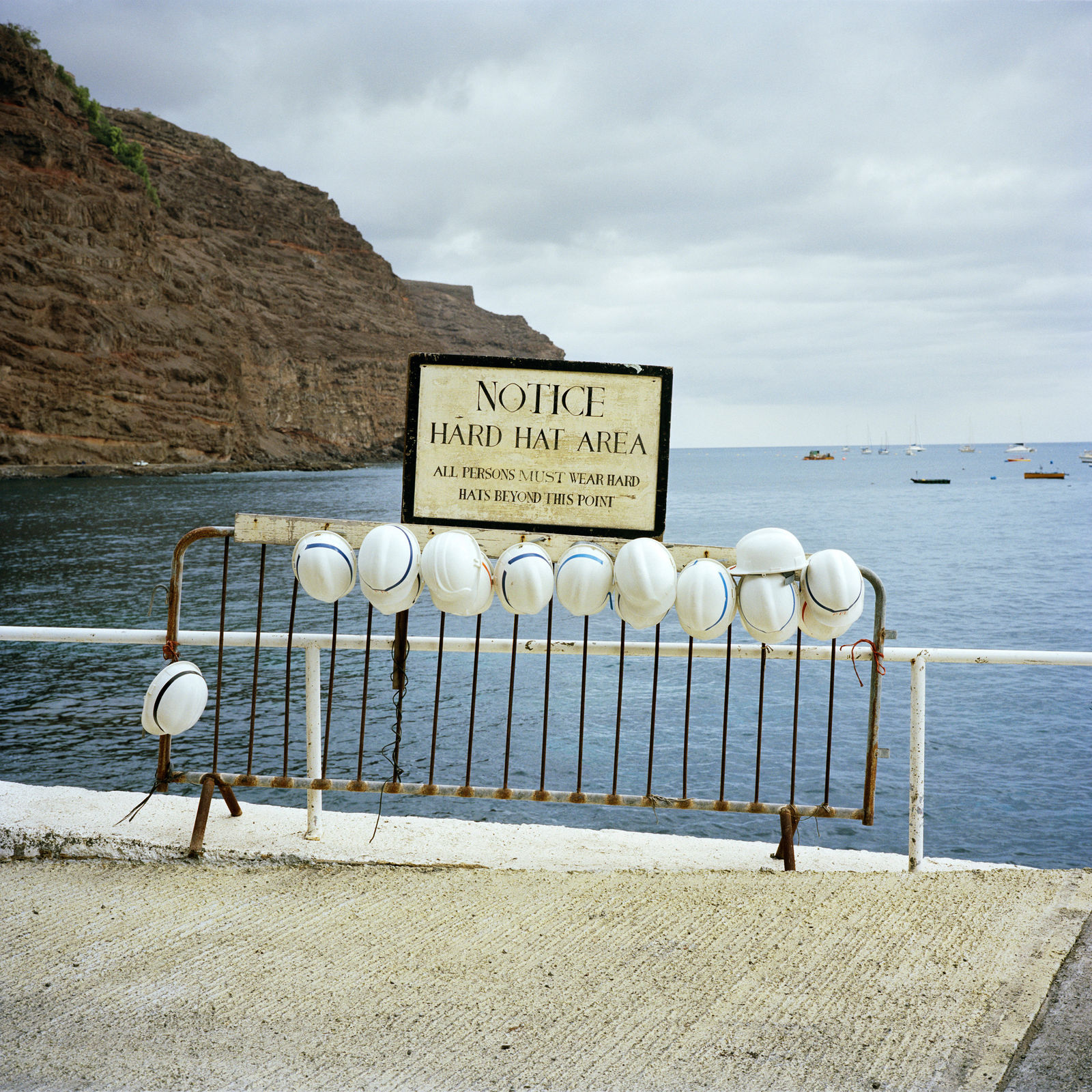 Jon Tonks, Seafront in Jamestown, St Helena, 2013