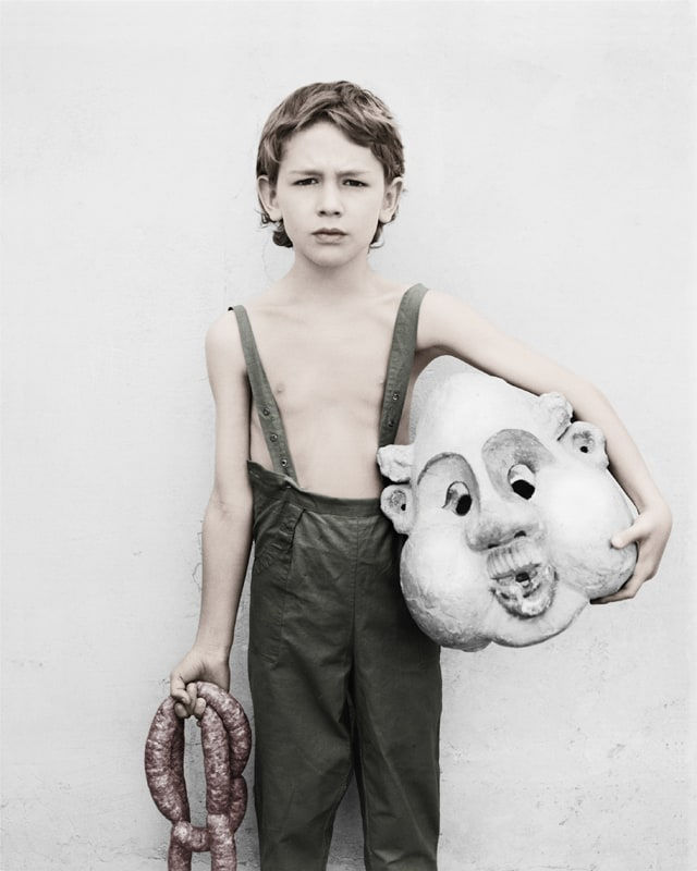 Vee Speers, Untitled #43 (Boy with Sausages), 2007