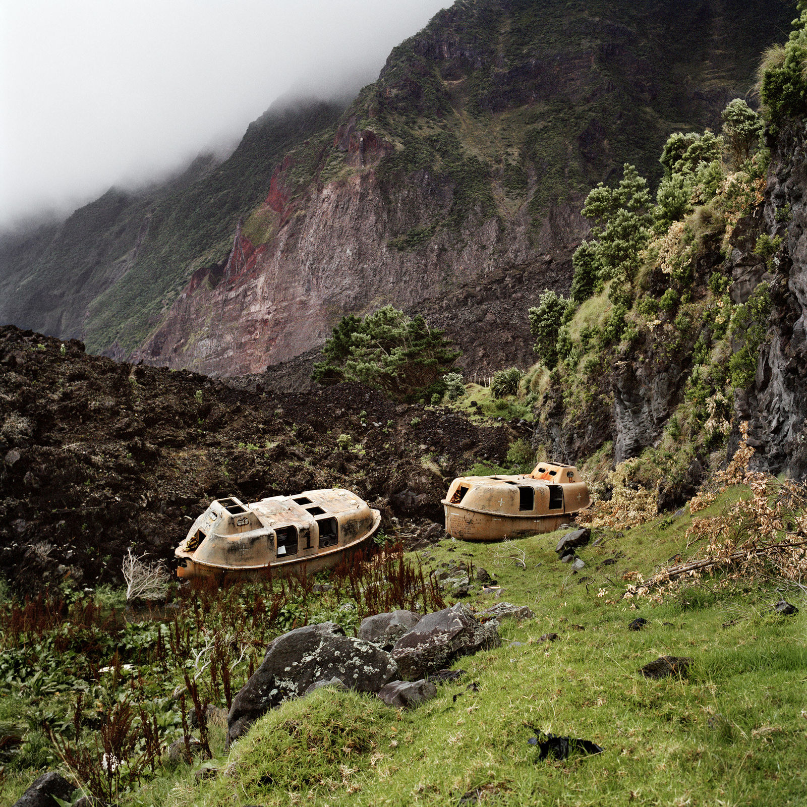 Jon Tonks, The Lifeboats, Tristan da Cunha, 2013