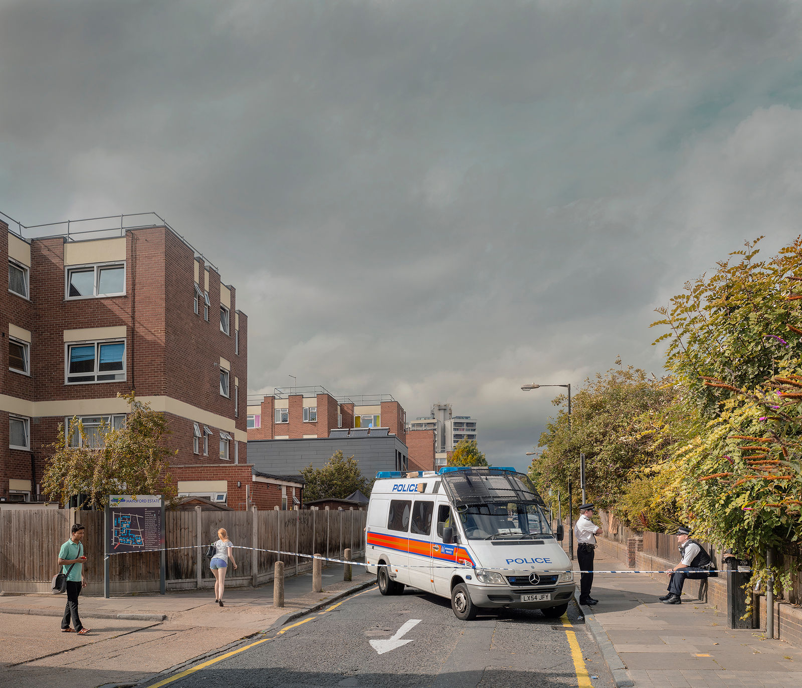 Chris Dorley-Brown, Canrobert Street & Bethnal Green Road 10th August 2015 15:08pm - 15:21pm, 2015