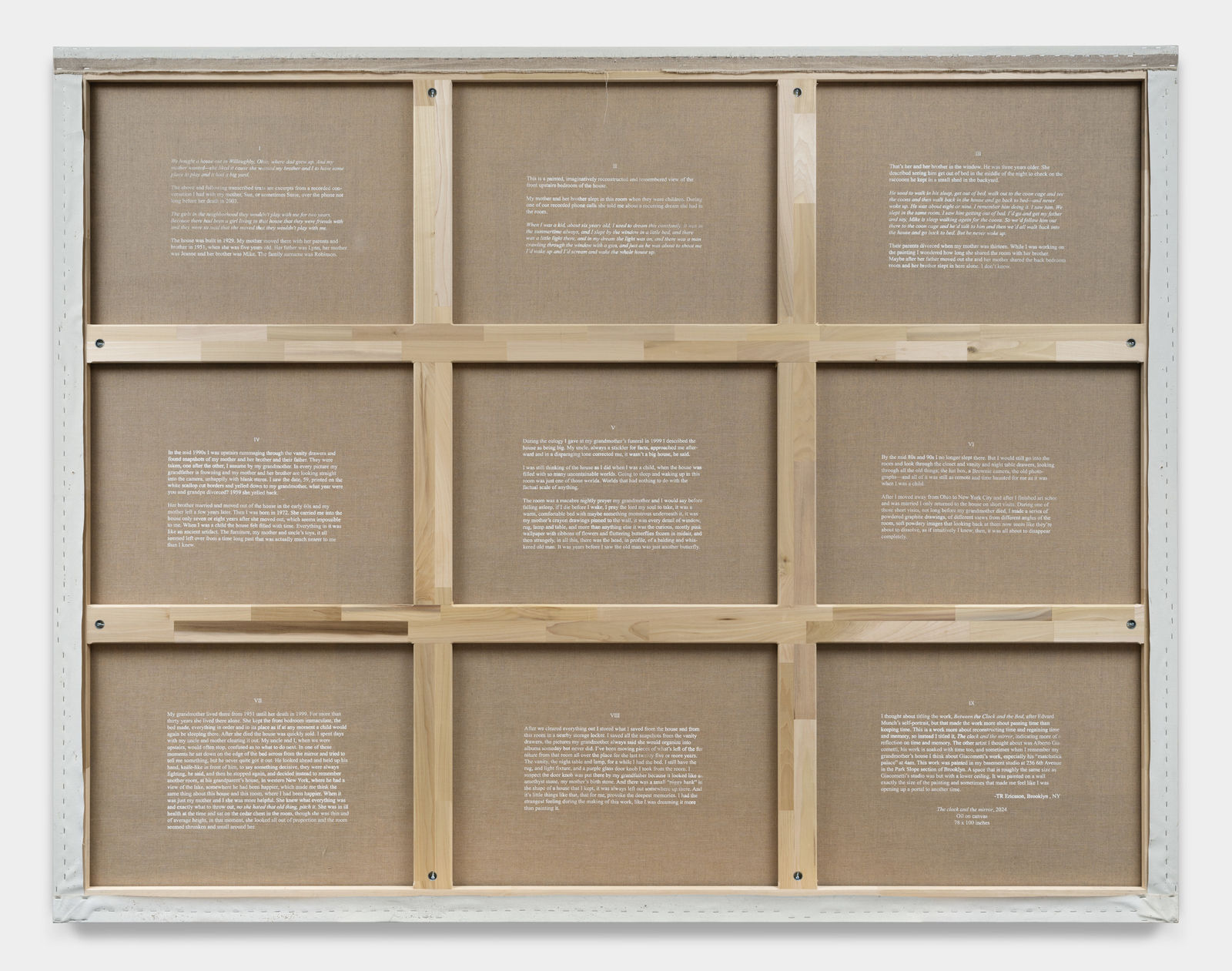 The Clock and the Mirror, 2024