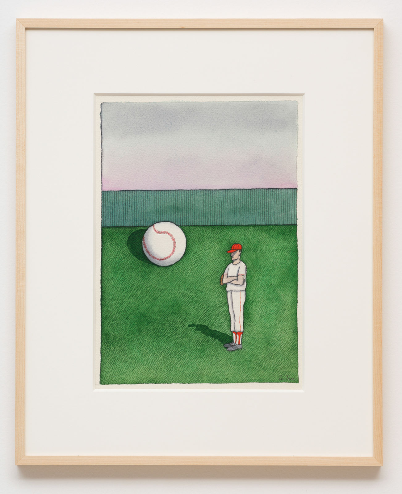 Pierre Le-Tan, Study for The New Yorker, 1970s