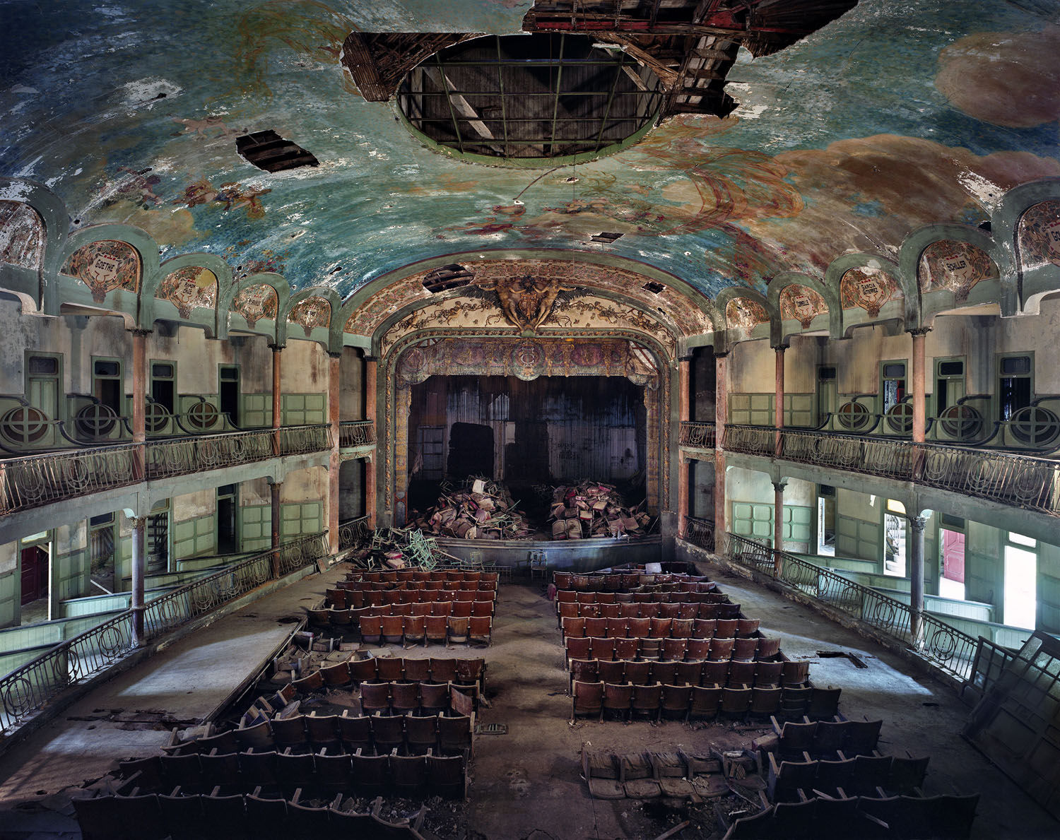 Yves Marchand & Romain Meffre, Teatro Cervantes, Tanger, Morocco, 2014