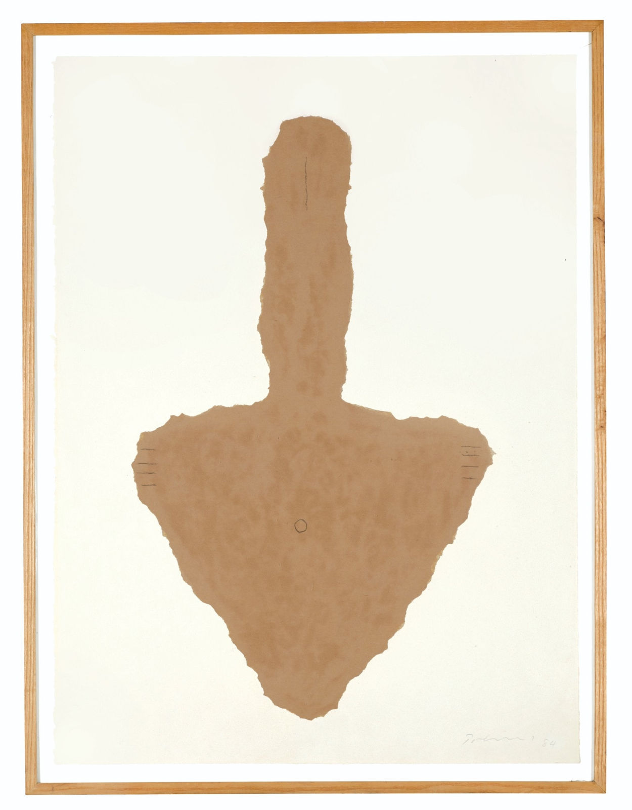 William Turnbull, Untitled (Venus Collage), 1984