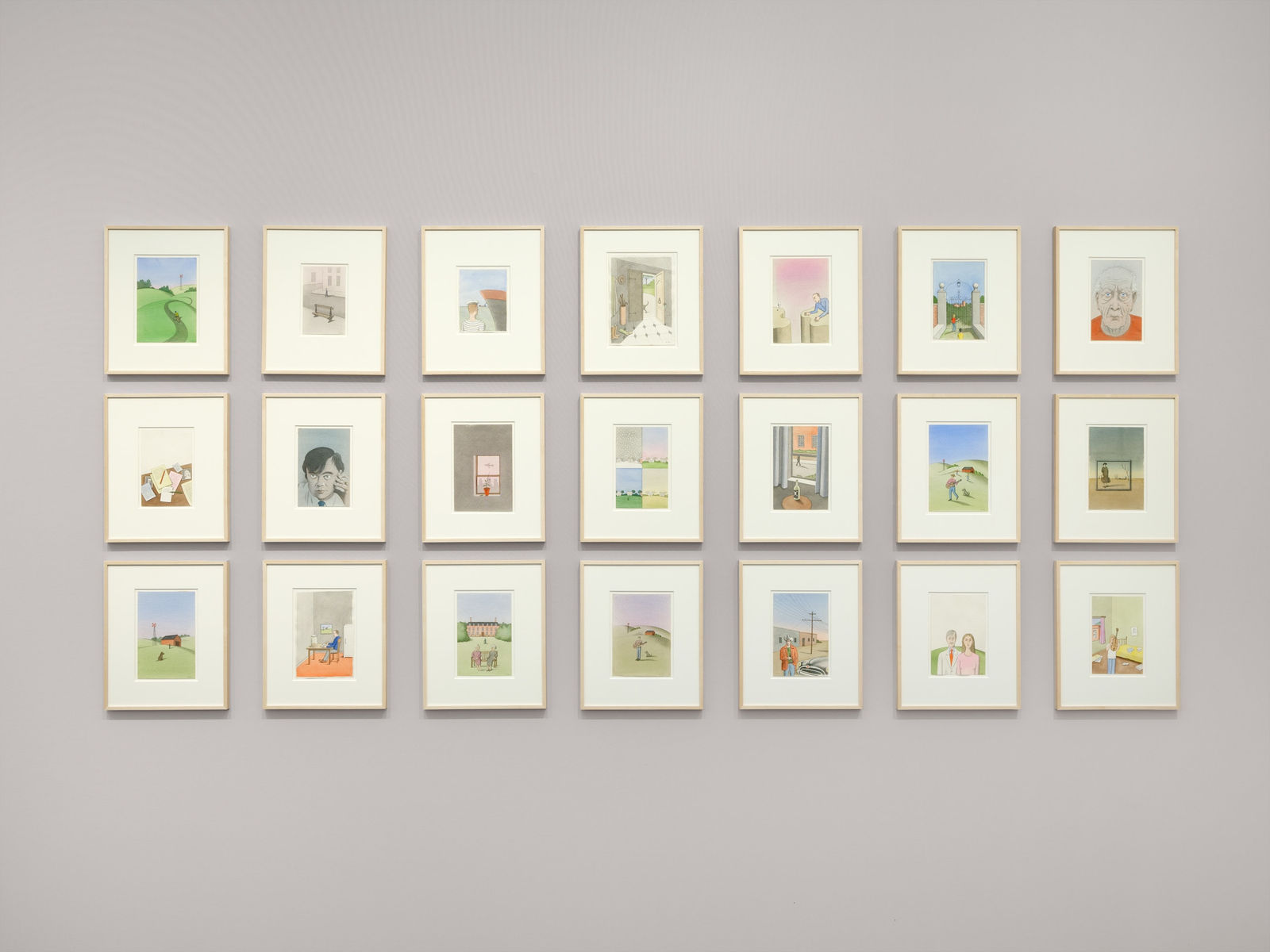 Pierre Le-Tan, Study for Illywhacker (by Peter Carey), 1985