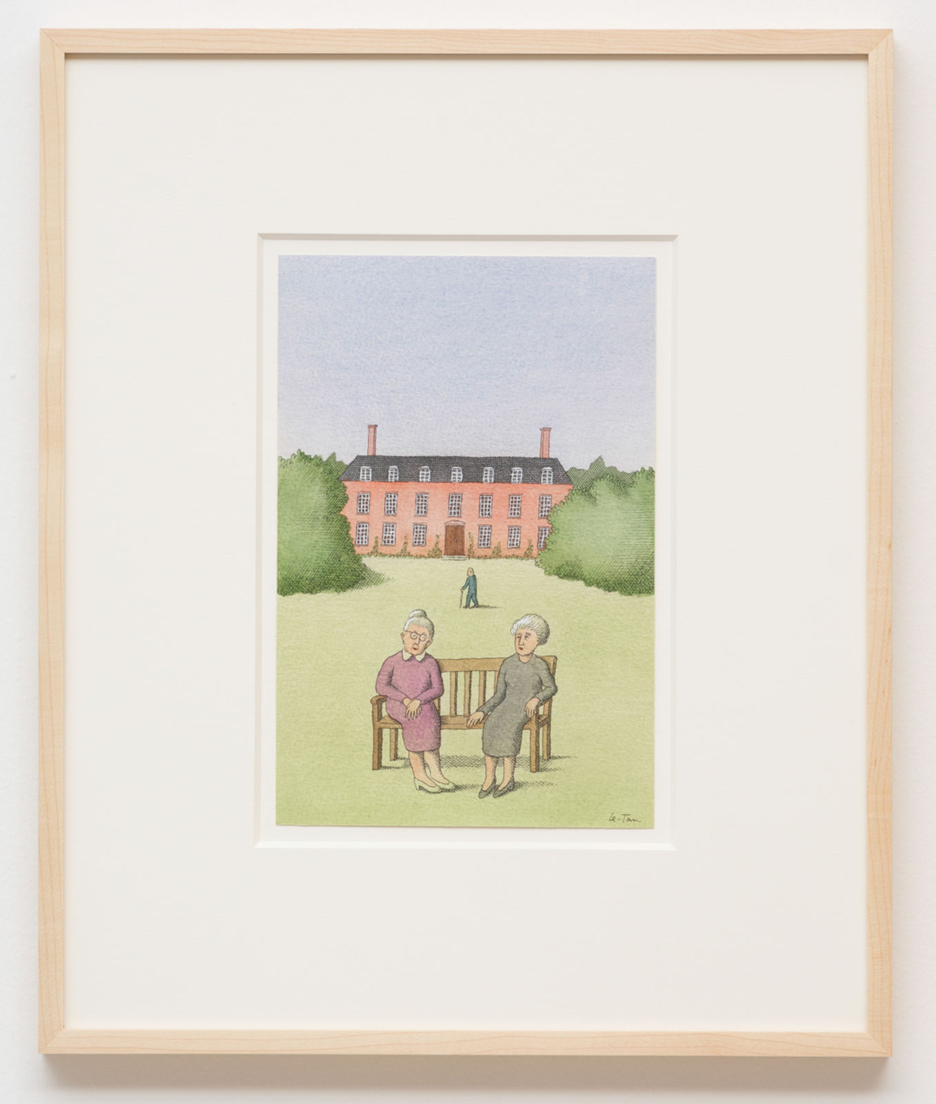 Pierre Le-Tan, The Waiting Game (by Bernice Rubens), 1998