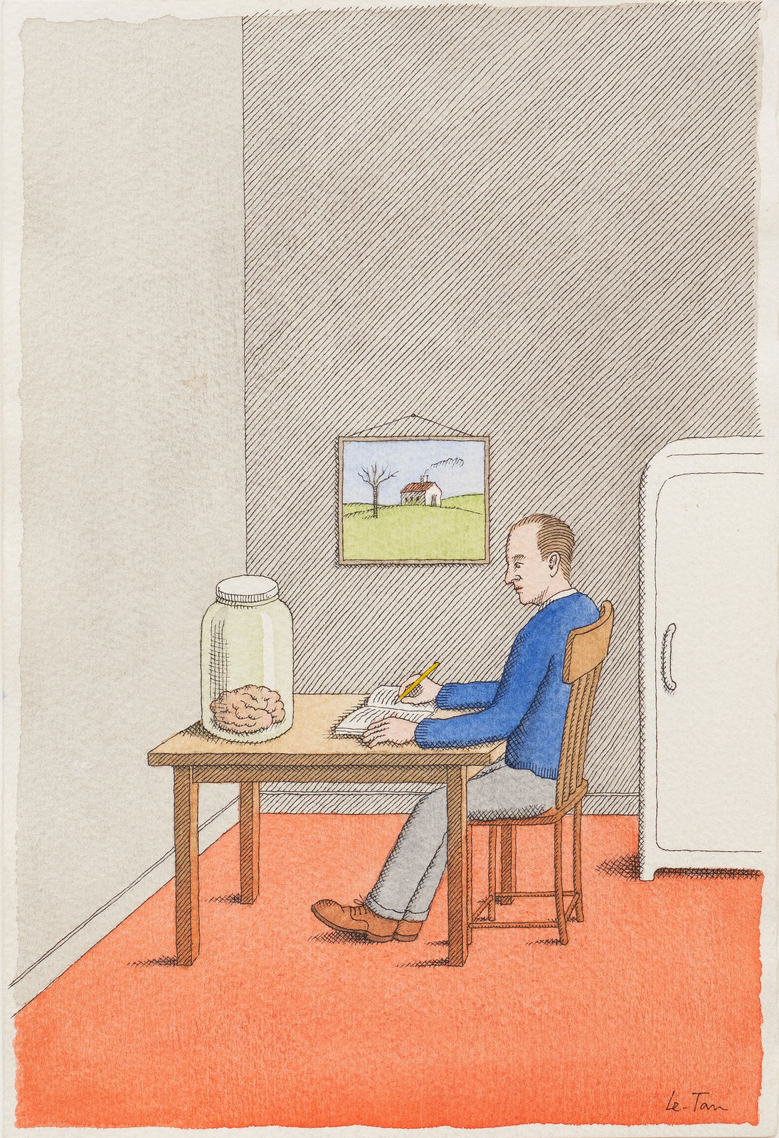 Pierre Le-Tan, Autobiopsy (by Bernice Rubens), 1994