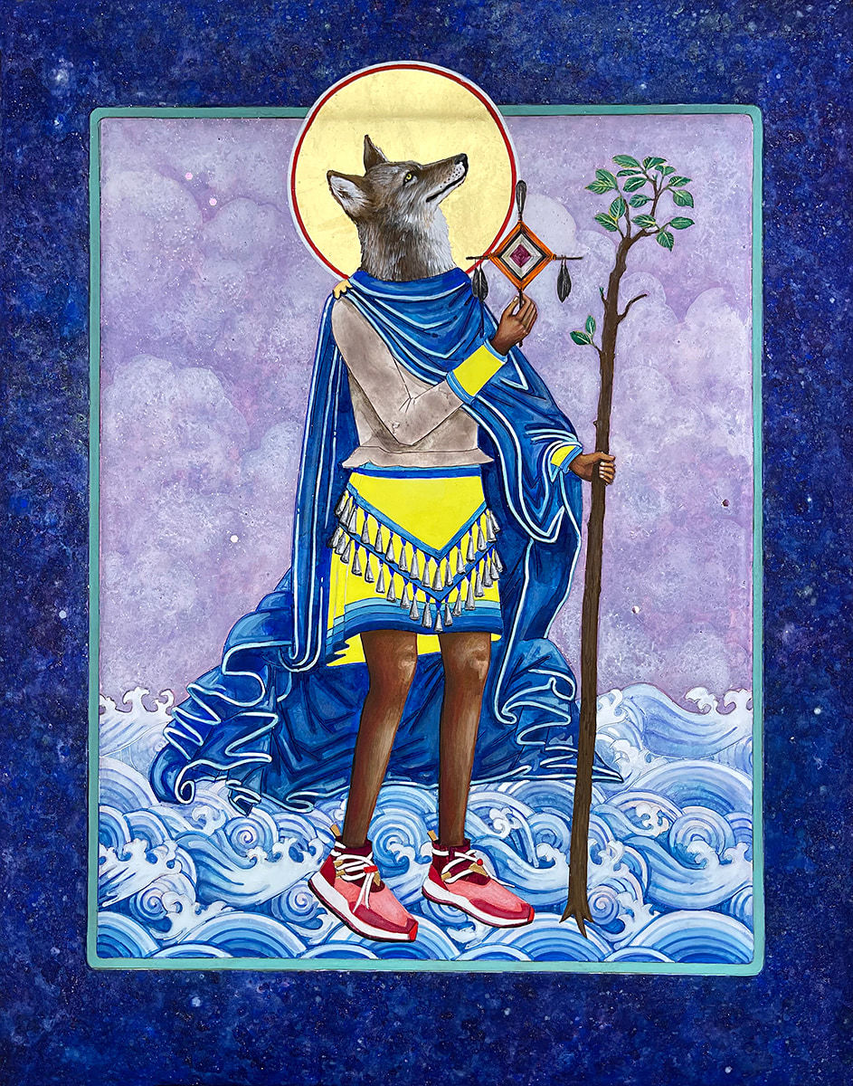 Yvette Molina, Coywolf Guardian (Longest Night Moon), 2023