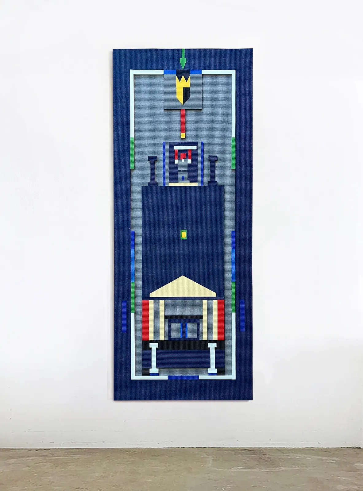 Leah Dixon, American War Rug: REBUILDER II, 2026