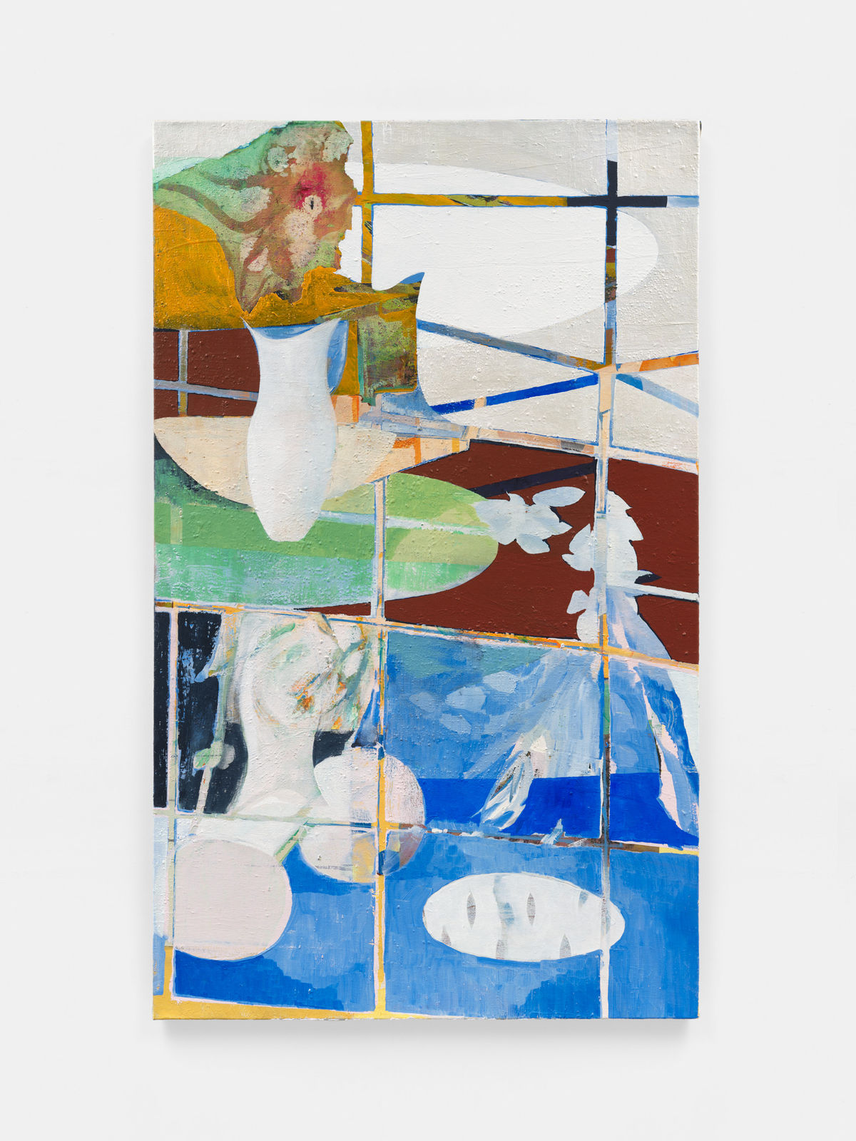 Ezra Cohen, Blue Window, 2025