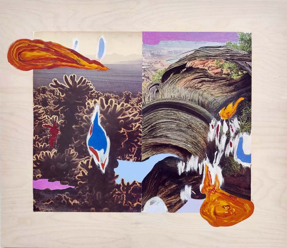 John David O'Brien, Landscape into Memory #3, 2022