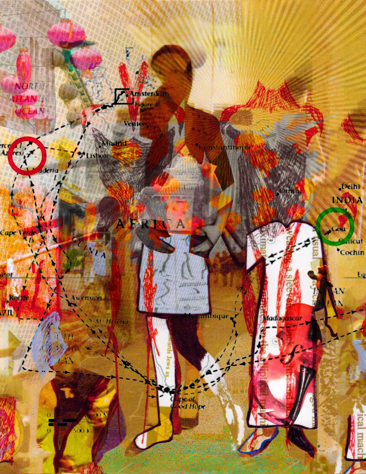 Diane Holland, Palimpsestic Metanoia 8, 2020