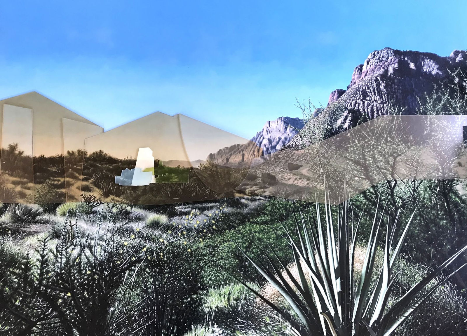 Paul Paiement, Nexus - Red Rock (redux), Nevada, 2016