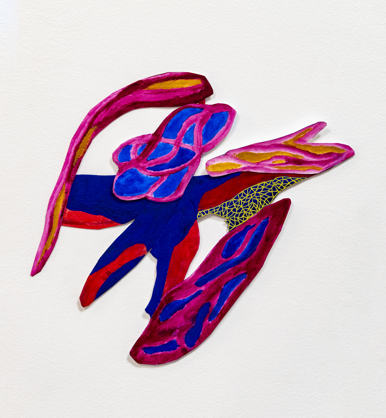 Carl Berg, Collage Abstraction 5, 2020