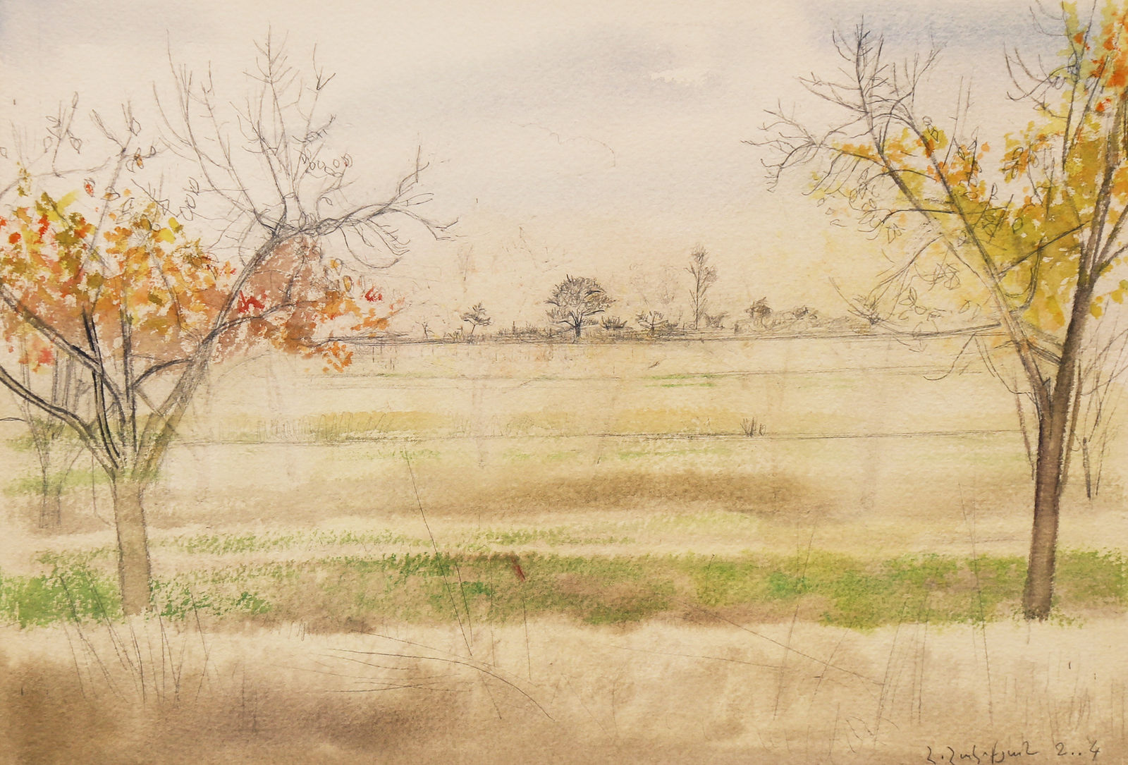 Hagop Hagopian, Yellowing Trees