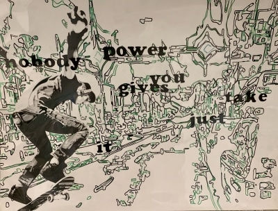 Diana Hakopyan, Mixed Media on Paper, 2016