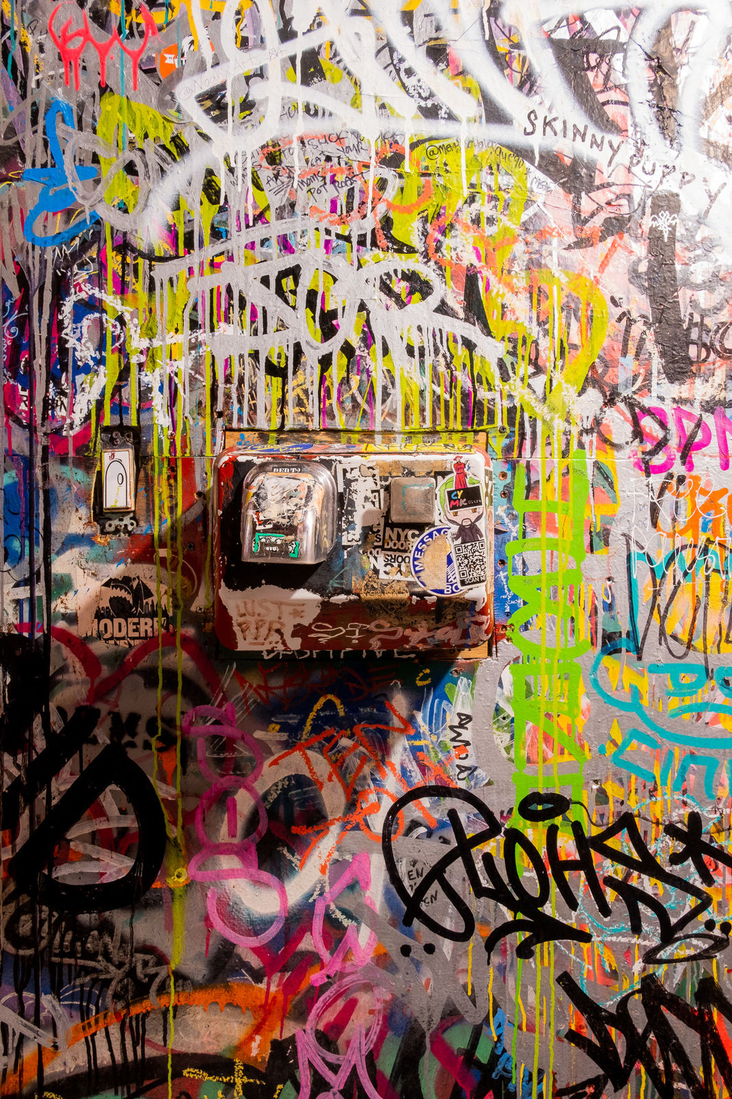 Samuel Ryde, Artist, The Library, NYC, Graffiti, Hand dryers, Toilet, Turner Art Perspective, Essex Chelmsford Art Gallery