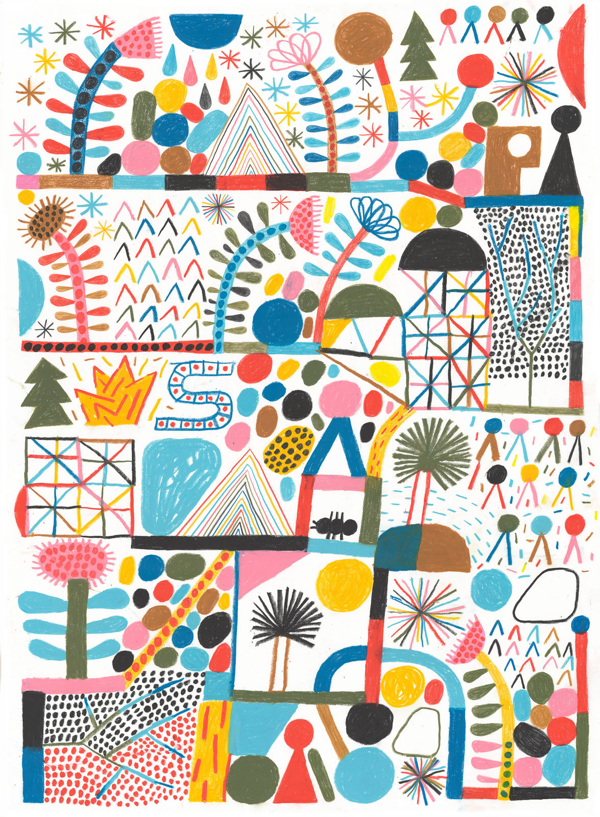 David Shillinglaw, Artist, The Earth Is Trembling, Original, Paper, Doodle, Drawing, Turner Art Perspective, Essex Chelmsford Art Gallery