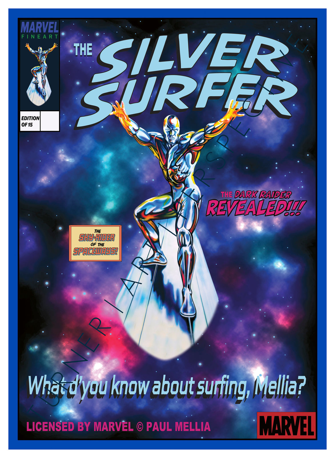 Paul Mellia, Silver Surfer, 2024