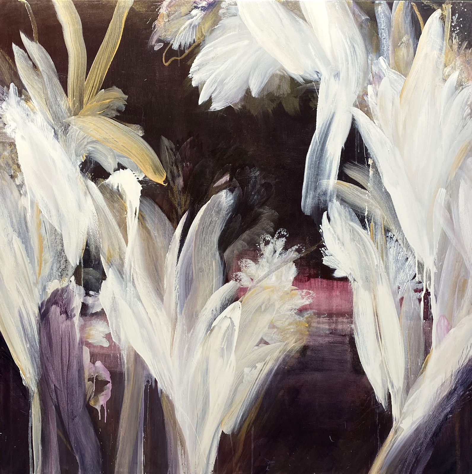 Beatriz Elorza, Artist, Jaula De Pajaros, Original on canvas, Acrylic, Dry pigments, Oil, Turner Art Perspective, TAP Galleries, Essex Art Gallery