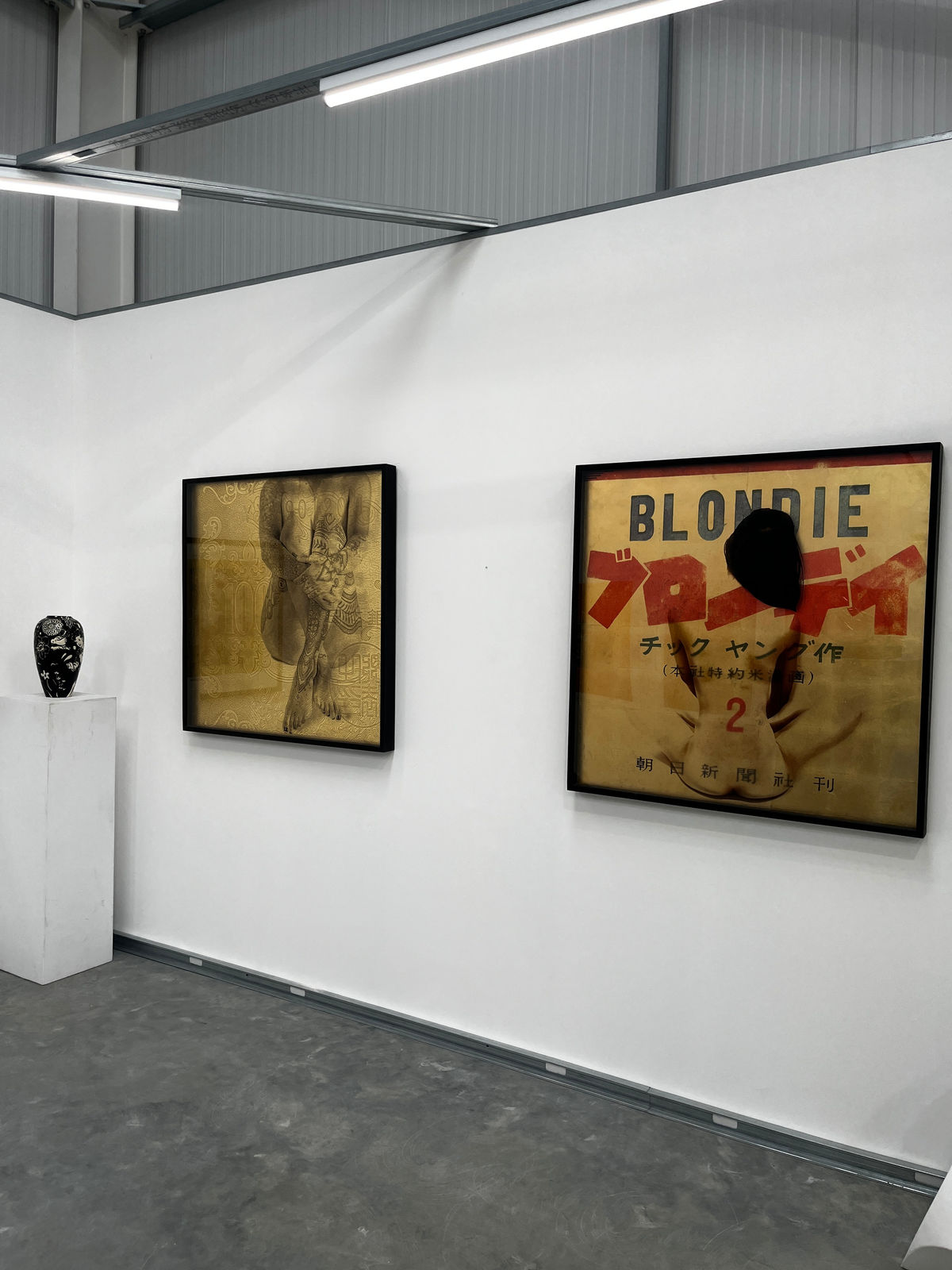 Blondie, Photograph by Artist Gavin Mitchell, Manga Series, acrylic box frame, Turner Art Perspective, Chelmsford Art Gallery