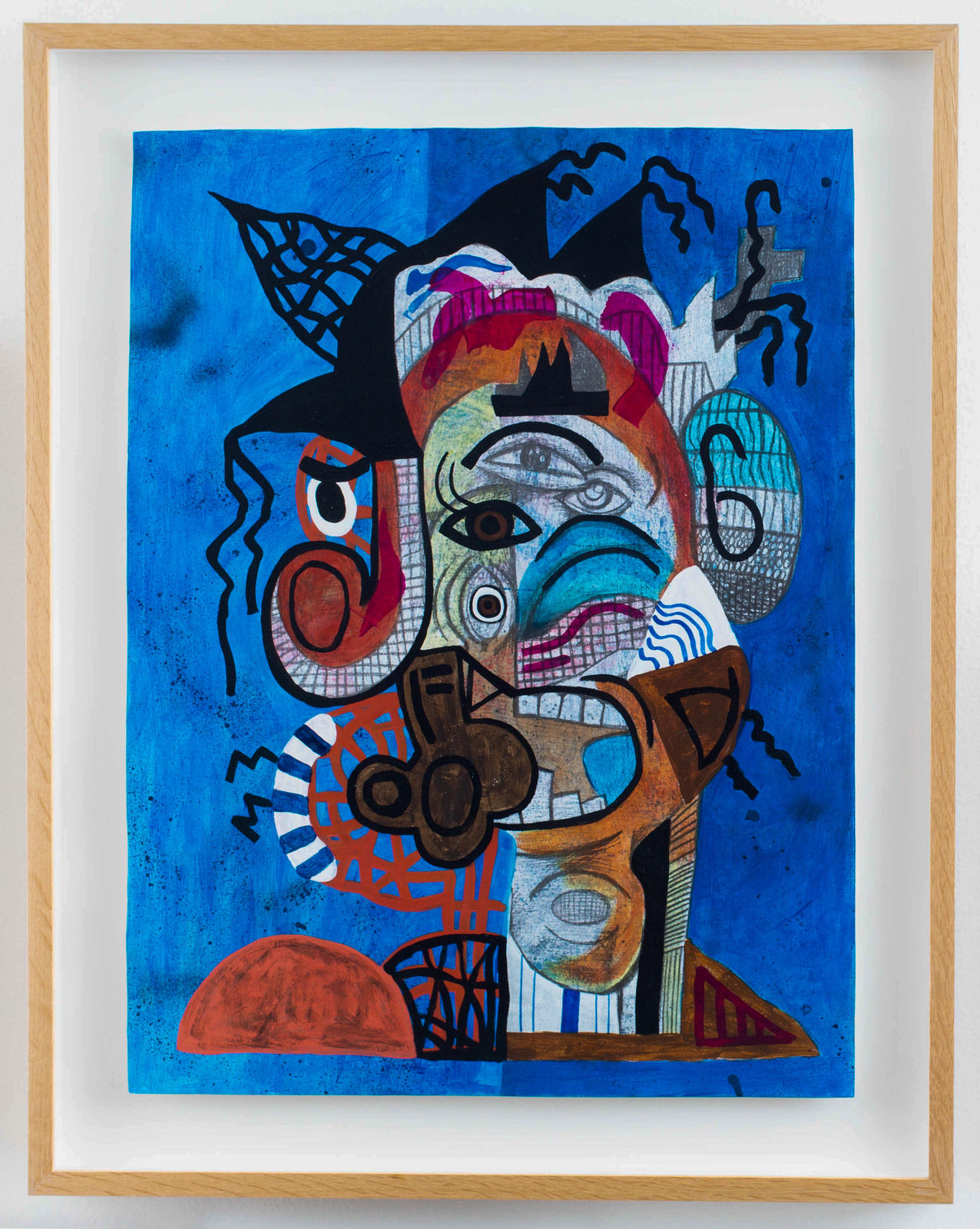 Roger Allan Cleaves, Portrait Composition #4, 2021