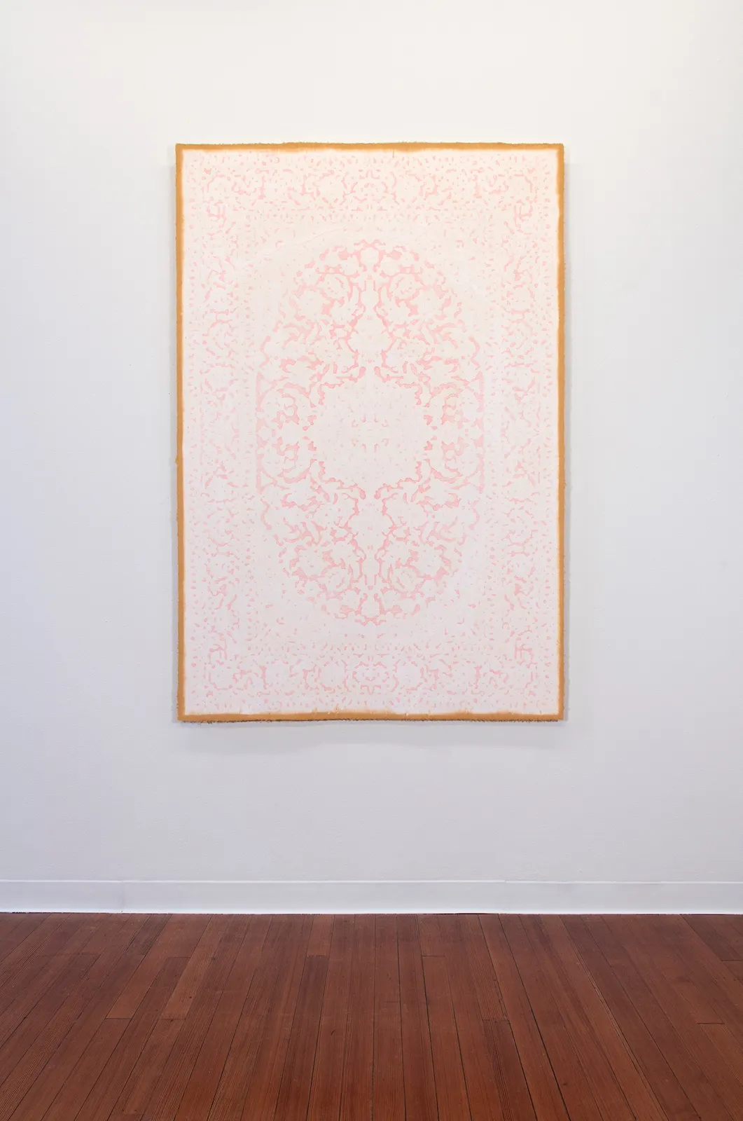 Richard Gabriele, Magic Carpet (white with rose), 2018