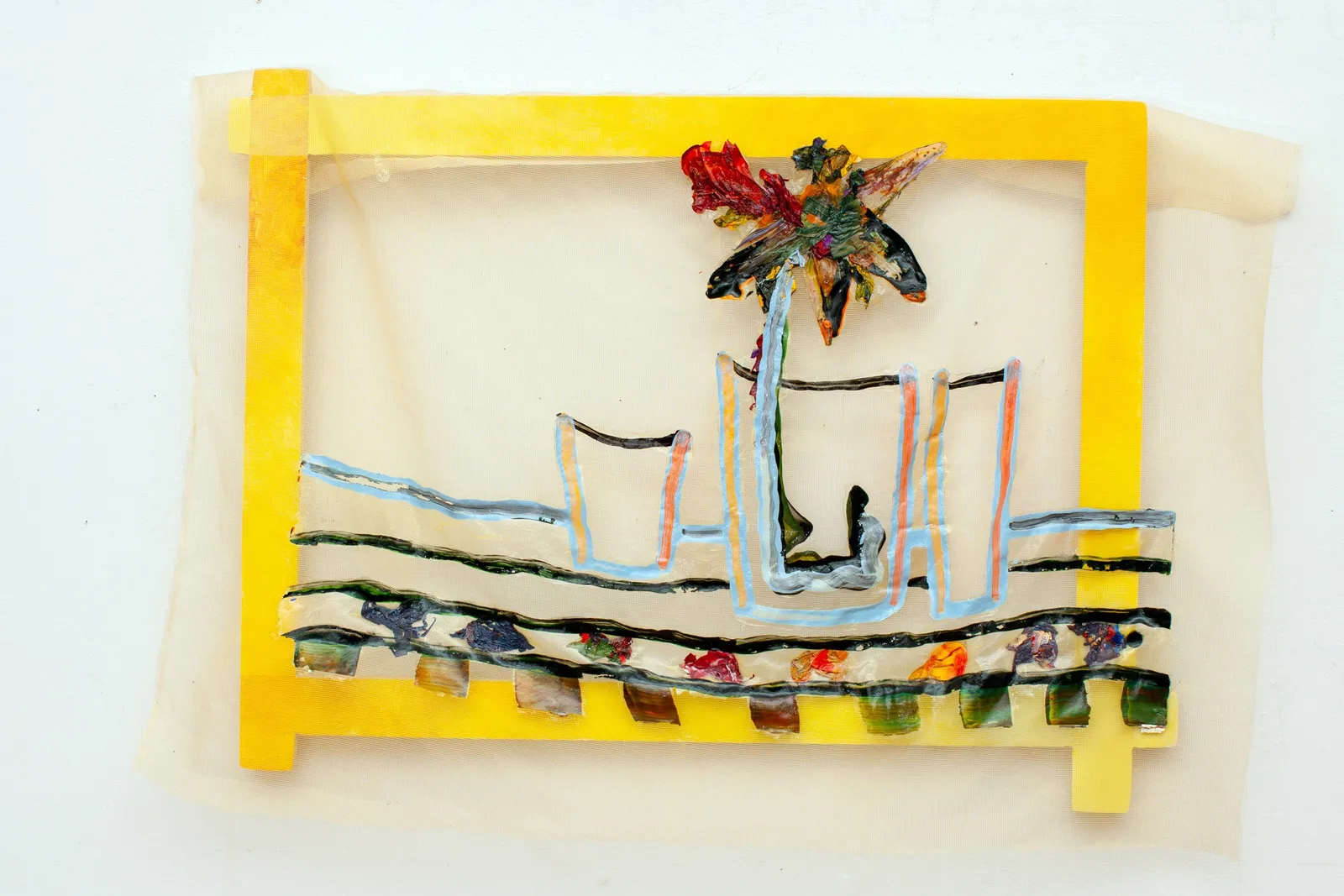 Erika Keck, Untitled Still Life with an ODD Flower, NO DATES PLEASE