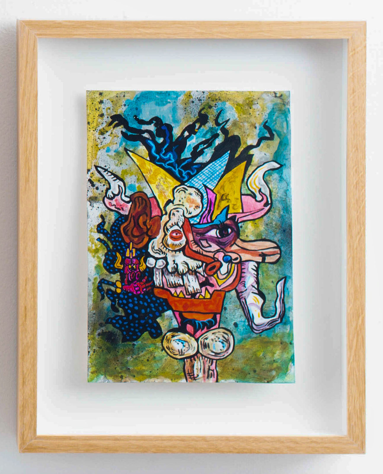 Roger Allan Cleaves, Skull Composition #4, 2021