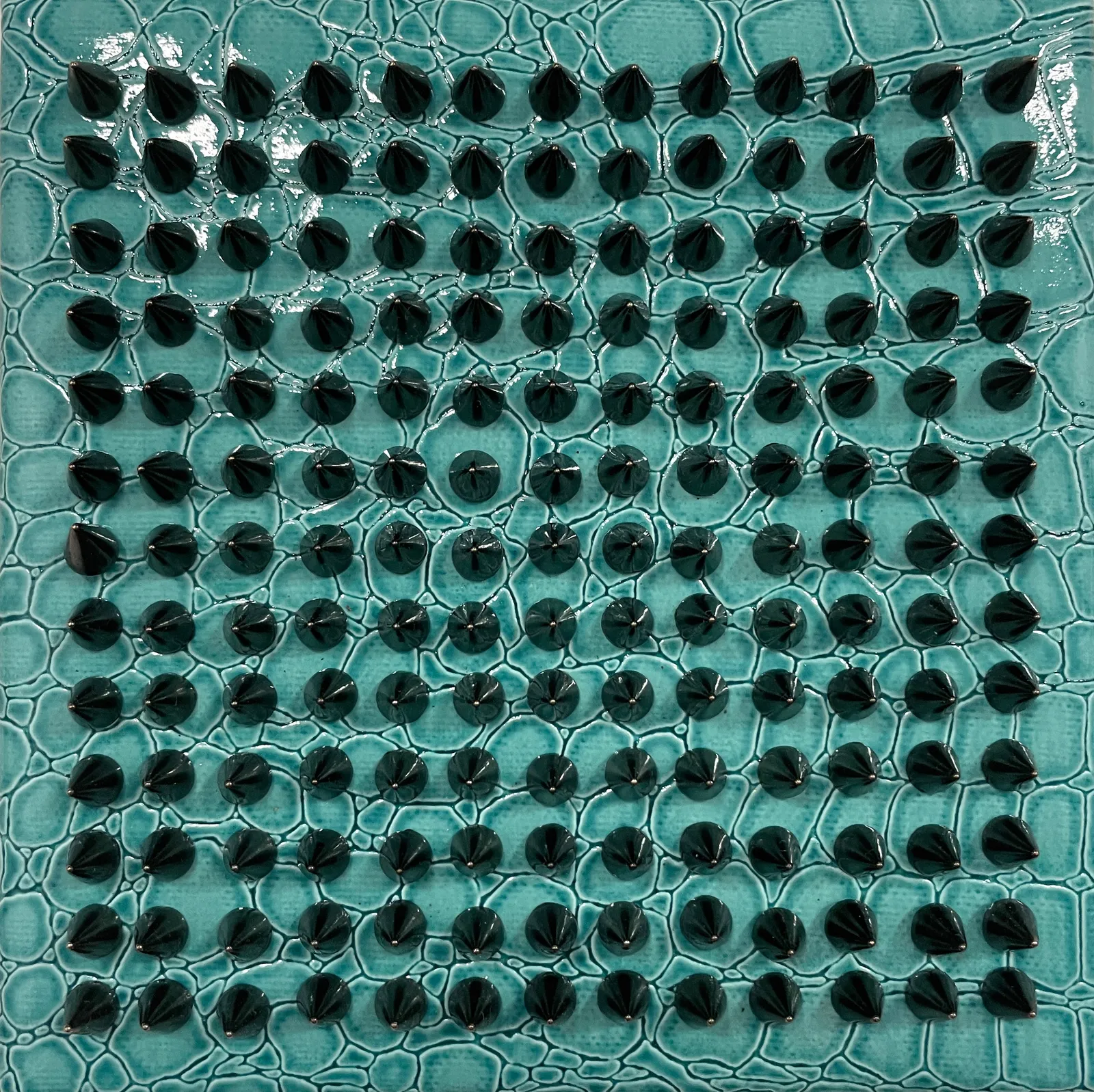 Brian Kenny, Snakeskin Spikes, 2021