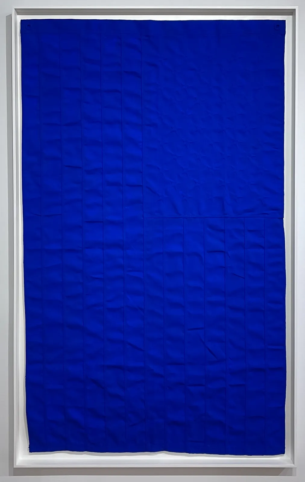Brian Kenny, Truly Madly Deeply Blue (a.k.a. American Flag [blue]), 2021