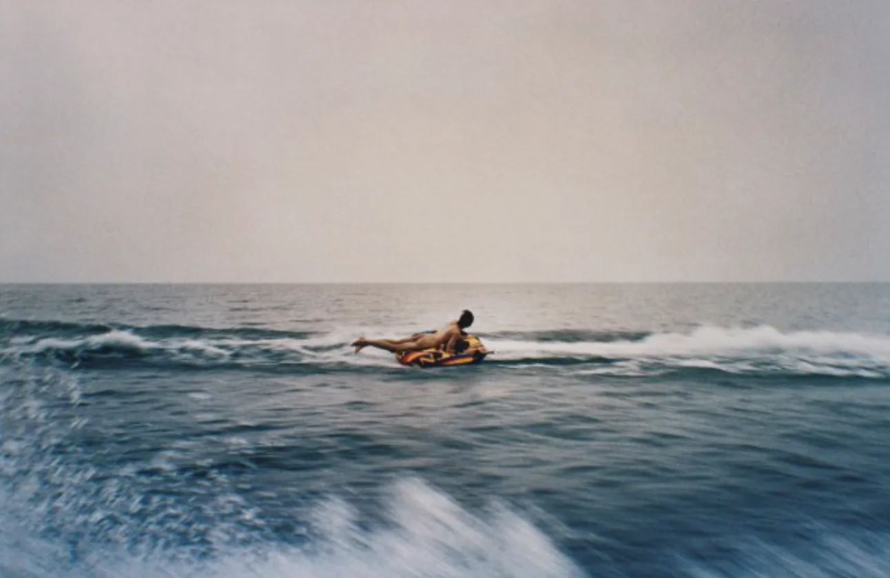 Ryan McGinley, Untitled (Nude Tube), 2006
