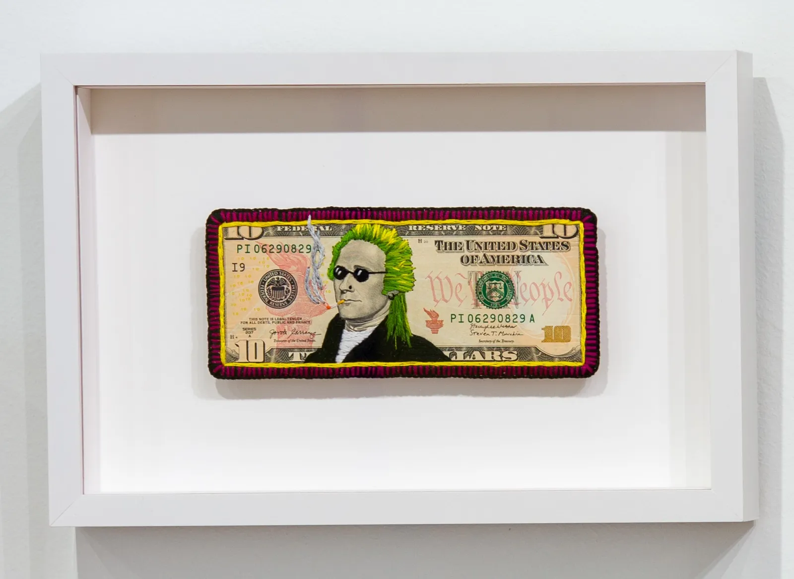 Stacey Lee Webber, Insurrection Bills: Hamilton Green Punk, 2021