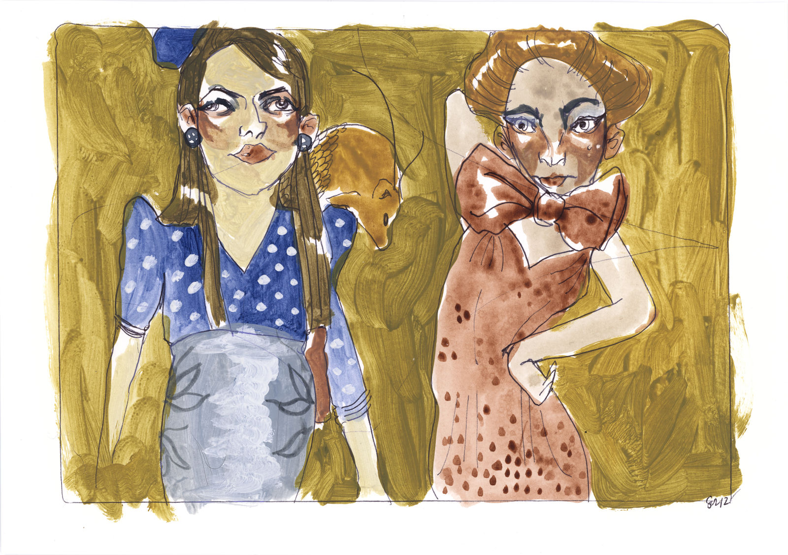 Spencer Chalk-Levy, Fevered Dream through the smoke, 2012