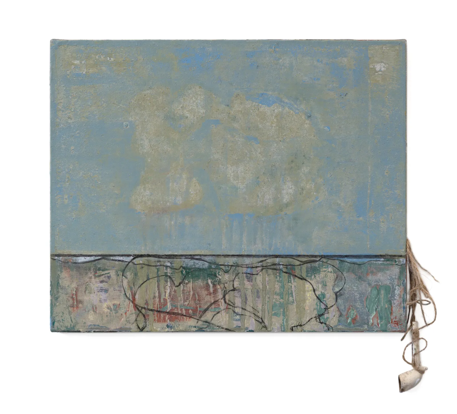 Simon Burton, Still tumbled and smoking, 2023