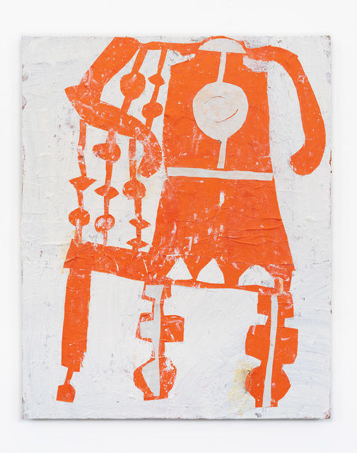 Florence Hutchings, Backgammon Chair (Orange) , 2021