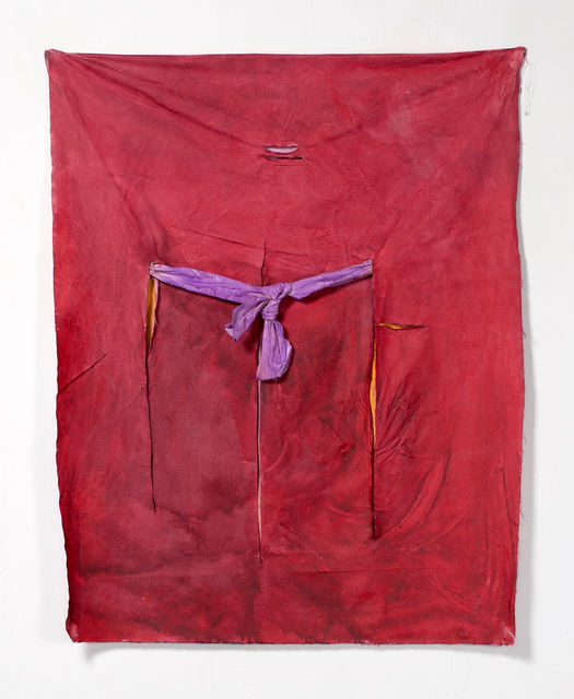 Shane Bradford, Cult (Red Purple Tie), 2018