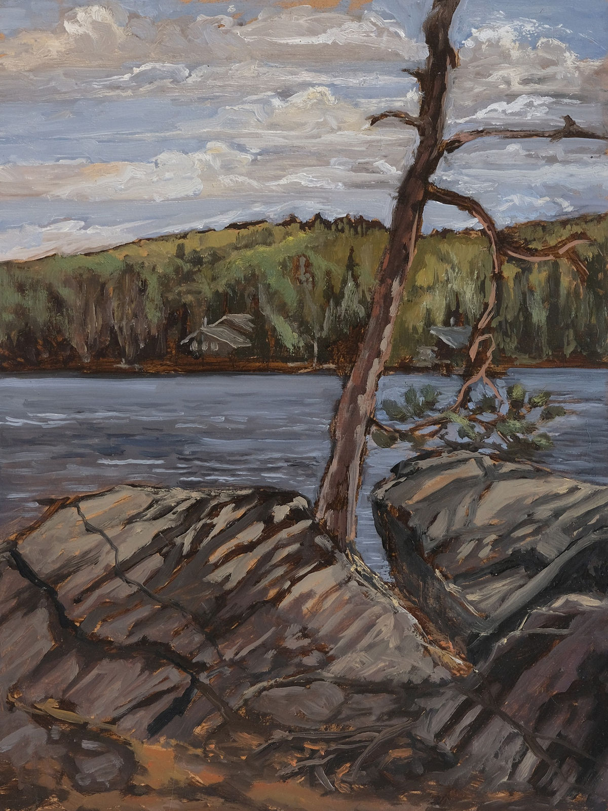 Chuck Beamish, Sunbeam Point, Rocks & Shadows, 2023