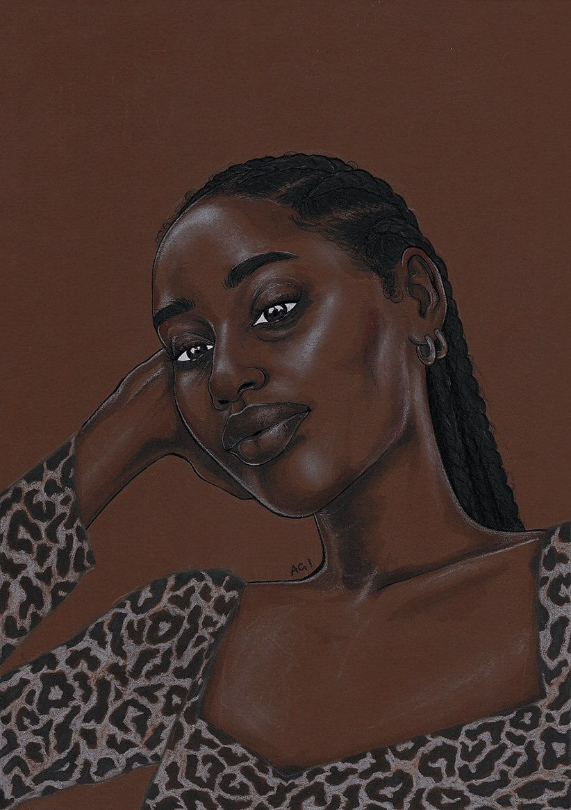 Ojo Agi, Untitled (Cornrows), 2020